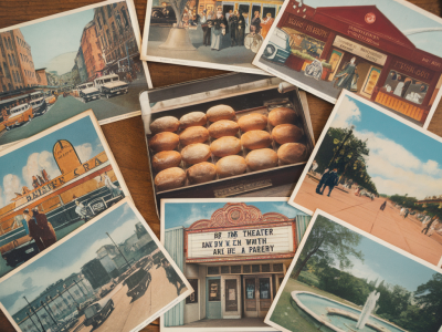 what vintage postcards teach us about disappearing everyday aesthetics